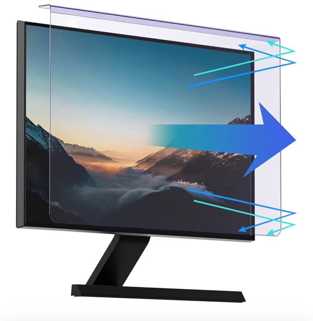 Anti Blue Light Screen Protector 27" Filter Eye Protection Anti Scratch Shield